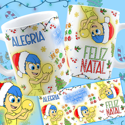 Coleção Canecas Divertidamente