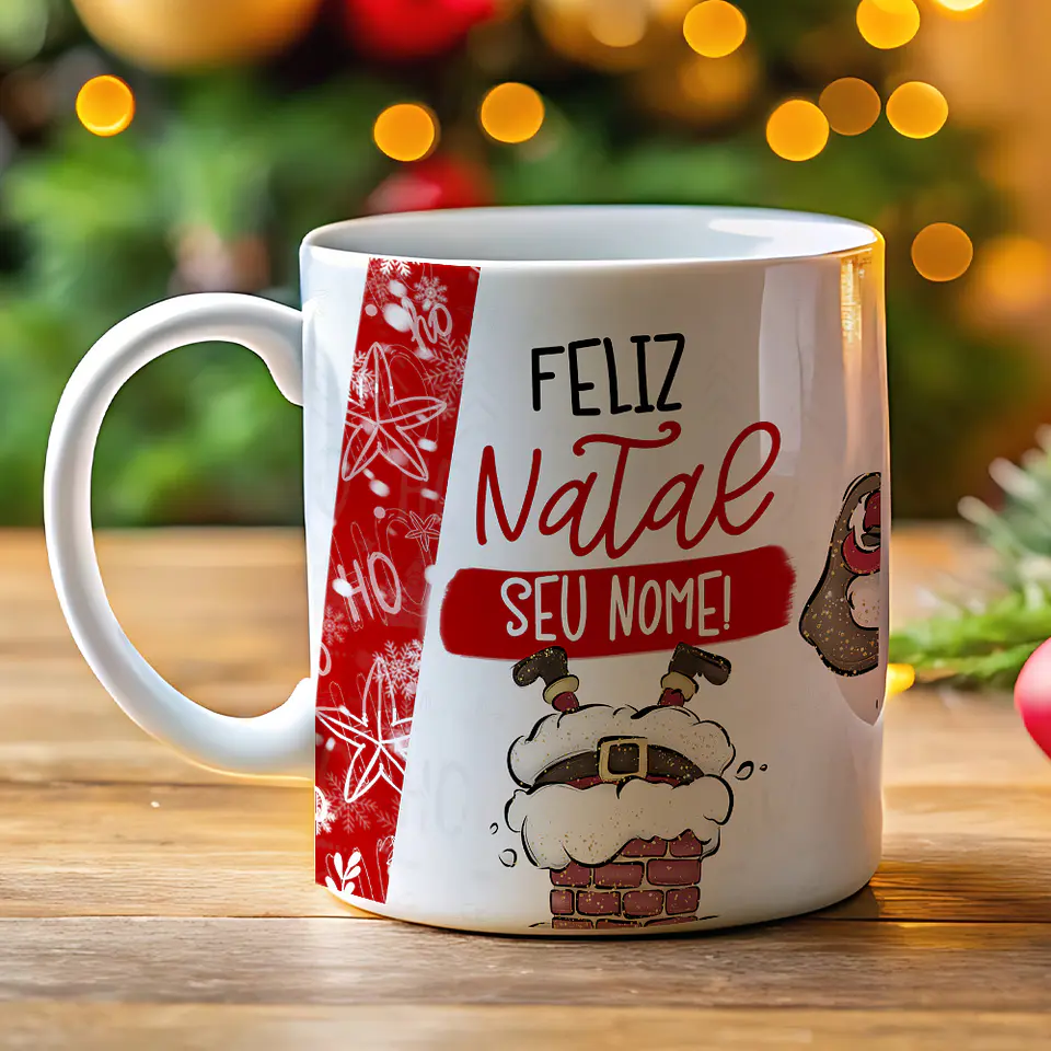 Coleção Canecas Natal Com Carinho 3