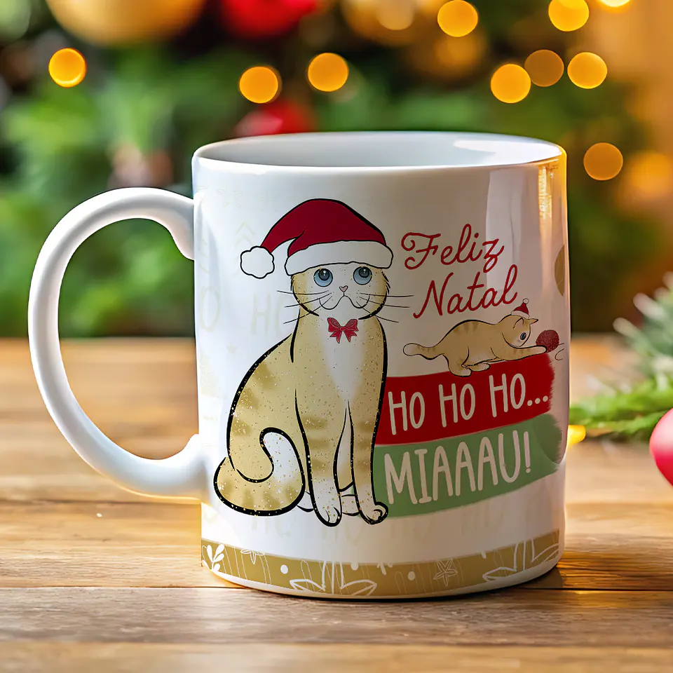 Coleção Canecas Natal Com Carinho 4