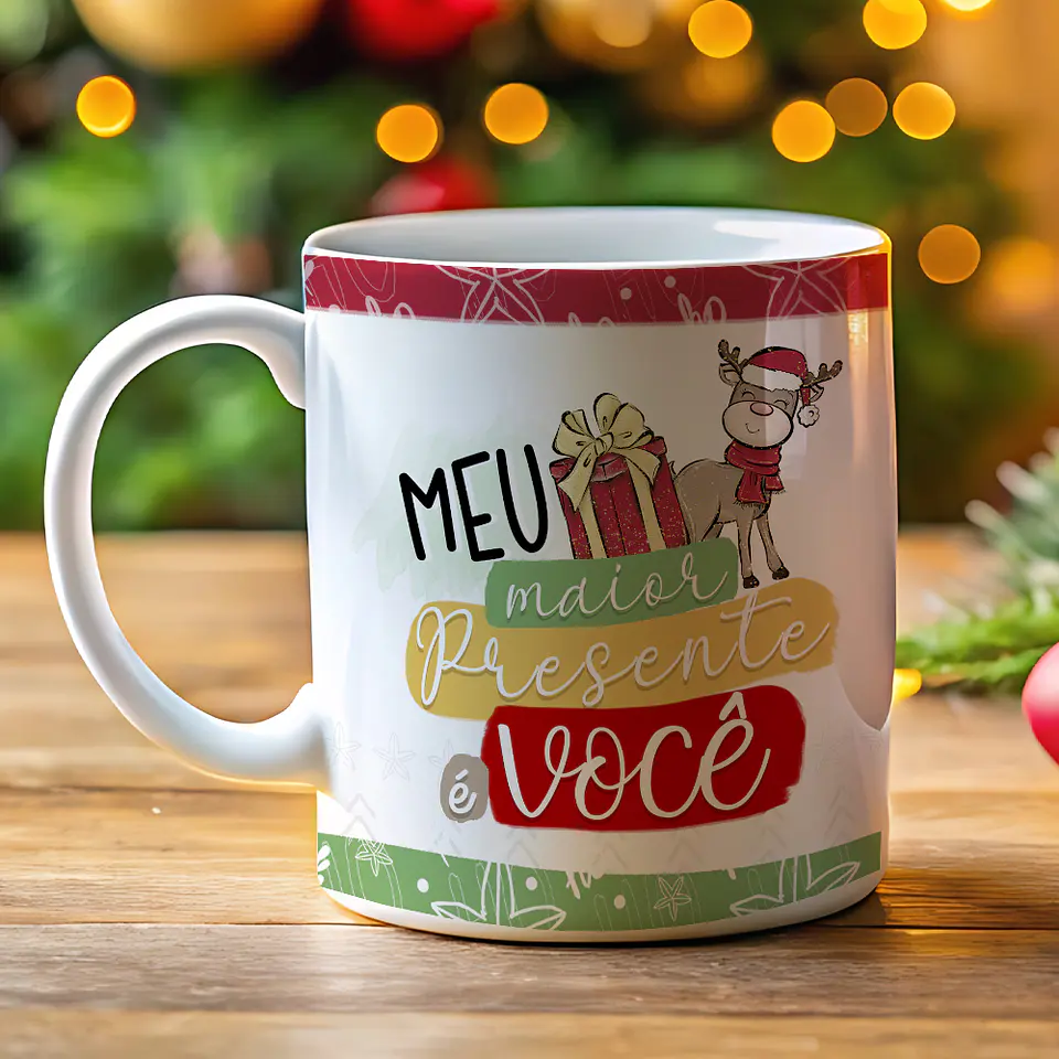 Coleção Canecas Natal Com Carinho 6