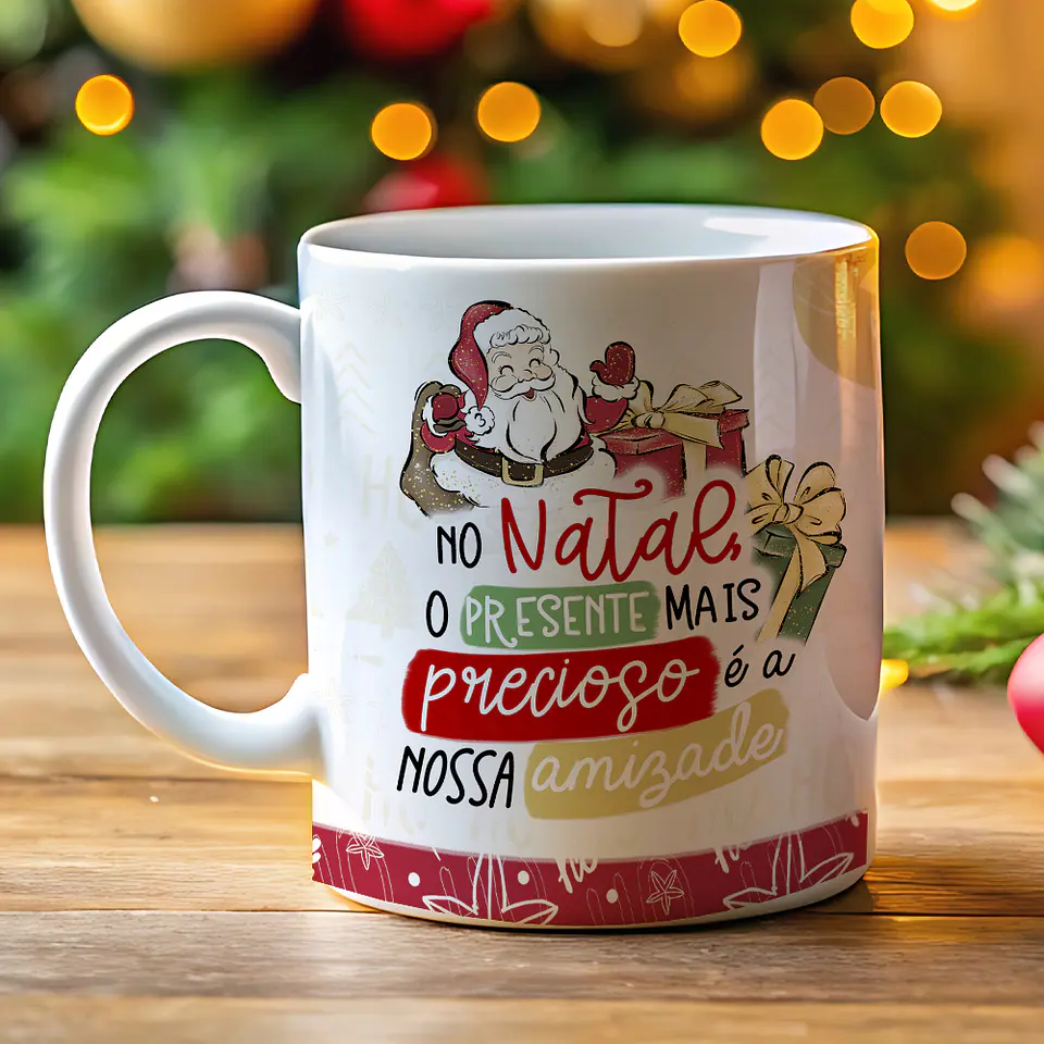 Coleção Canecas Natal Com Carinho 10