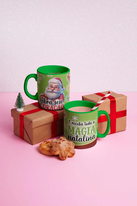 Coleção Canecas De Natal Criativas