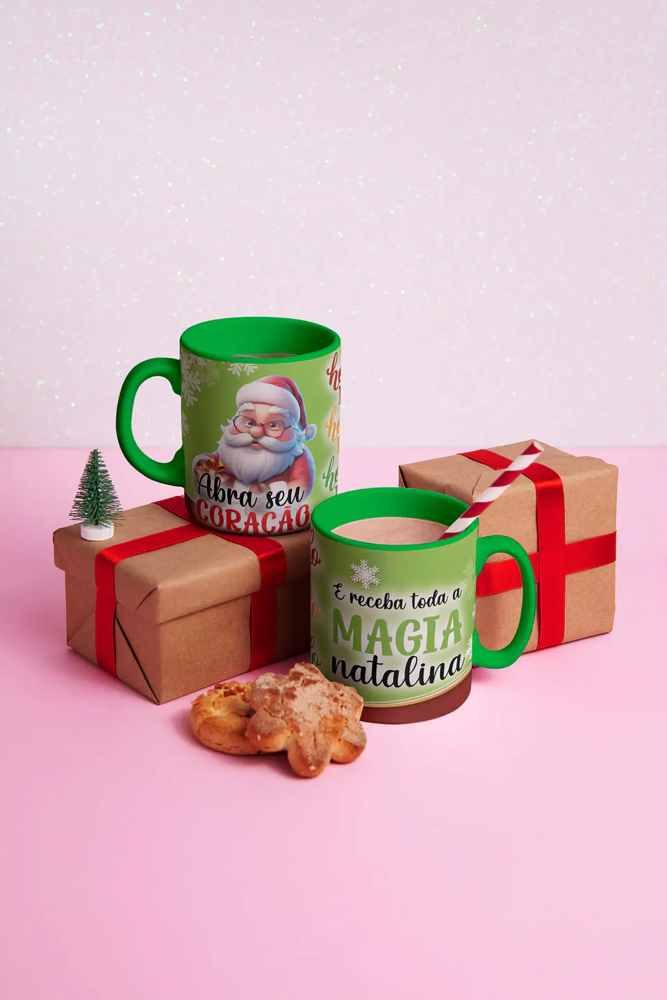 Coleção Canecas De Natal Criativas 1