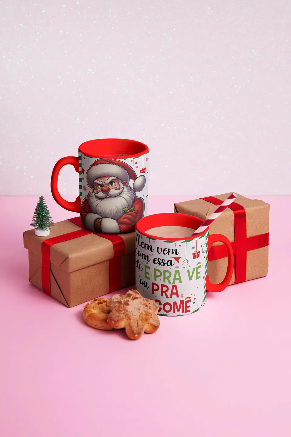 Coleção Canecas De Natal Criativas 12