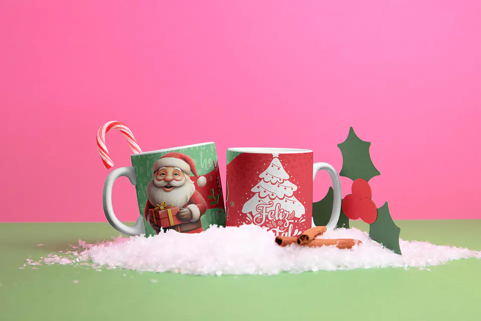 Coleção Canecas De Natal Criativas 2 2