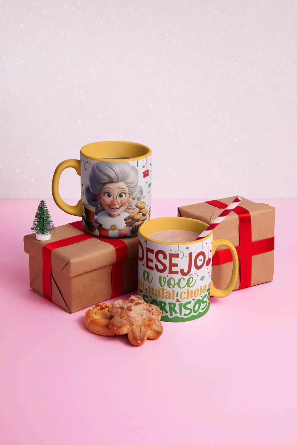 Coleção Canecas De Natal Criativas 2 10