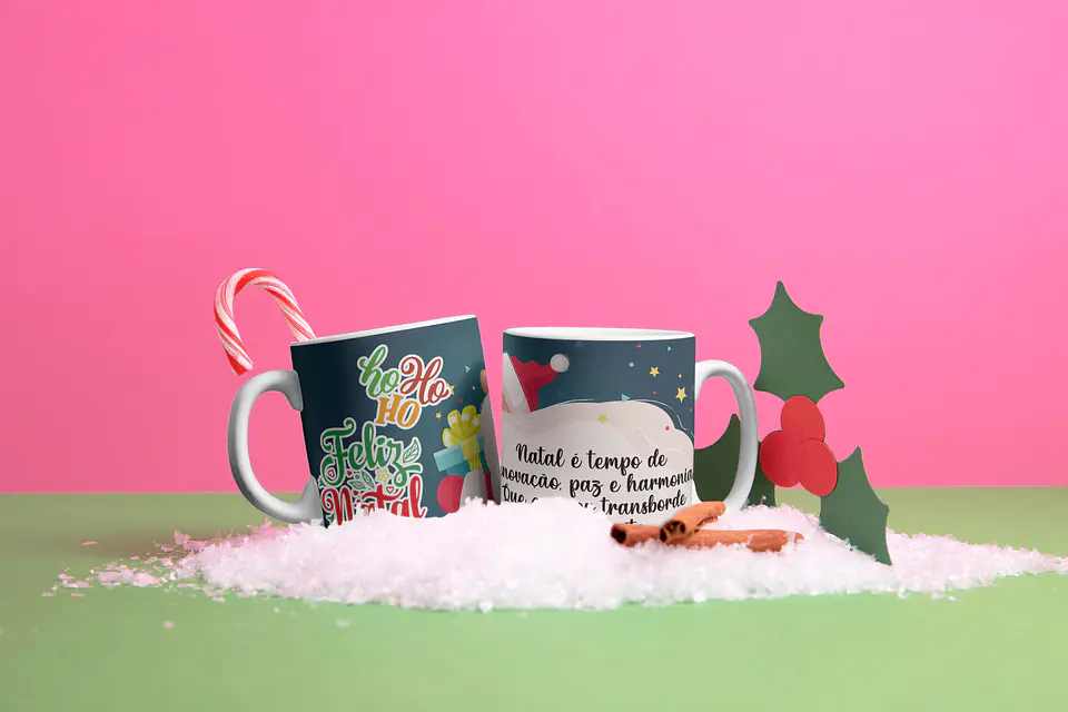 Coleção Canecas De Natal Criativas 2 12