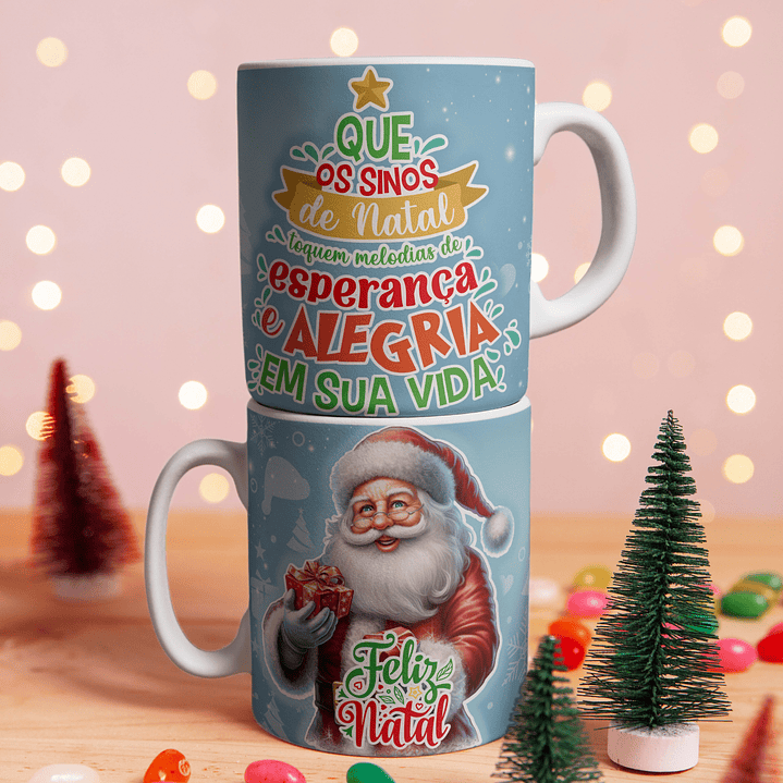 Coleção Canecas De Natal Criativas 2 18