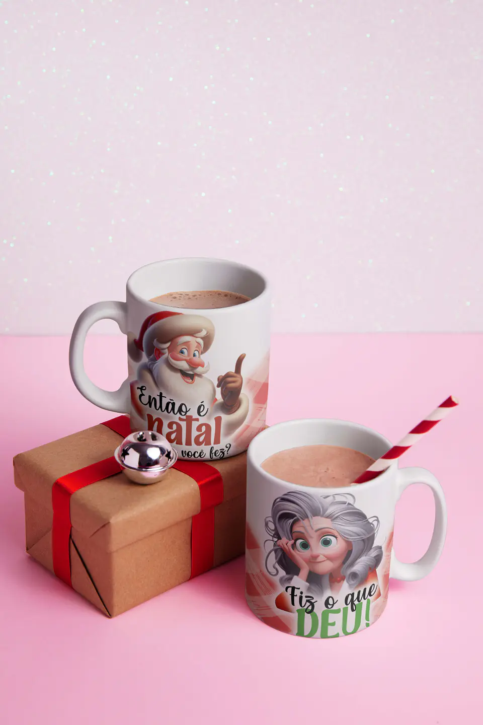 Coleção Canecas De Natal Criativas 2 19