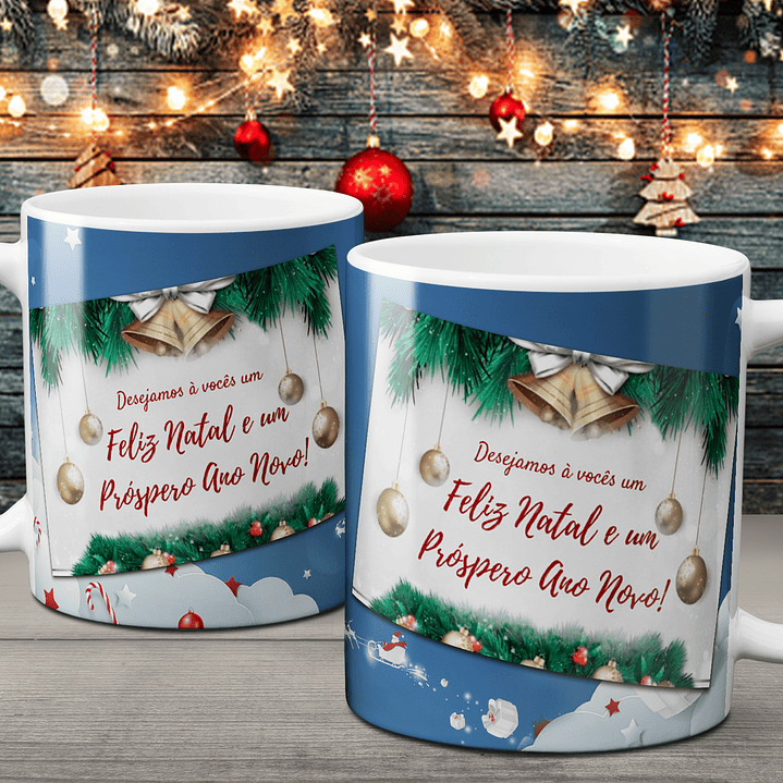 Coleção Canecas Com Mensagens De Natal 2 28