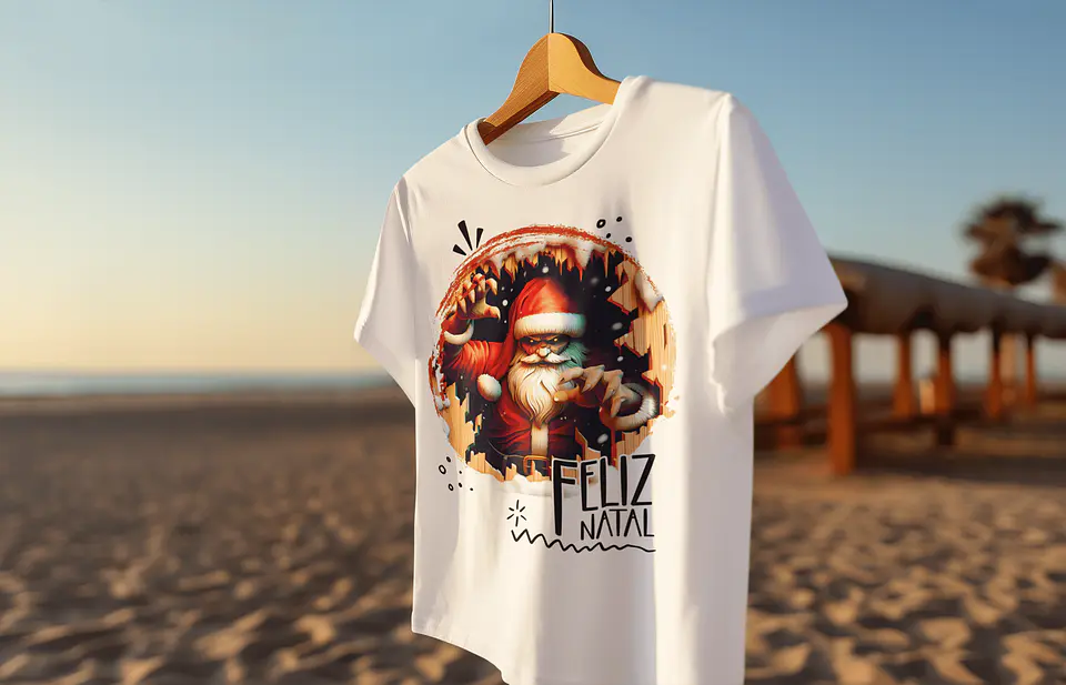 Coleção T-shirts De Natal Horror Geek 1