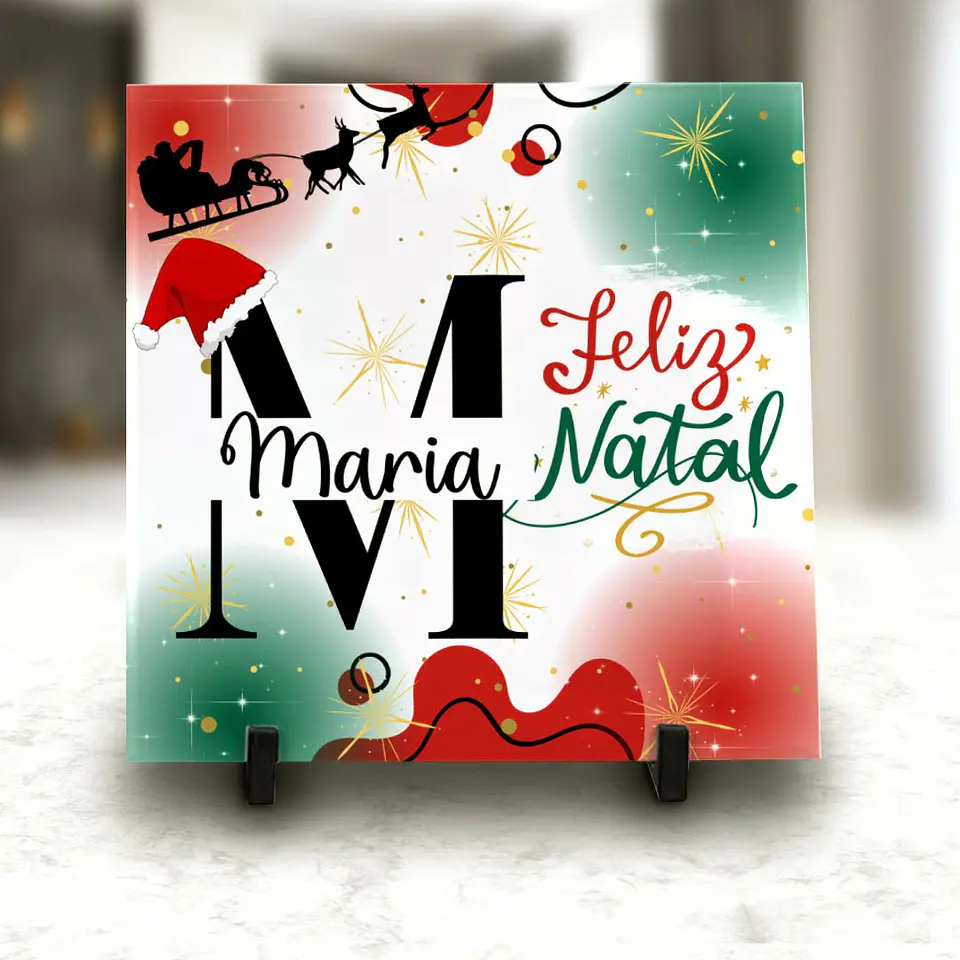Tesouro de Natal: Azulejos Personalizados 100% Portugueses! 1