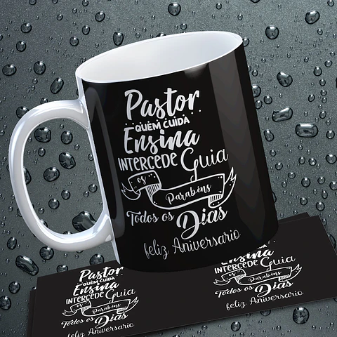 Caneca Pastor e Pastora