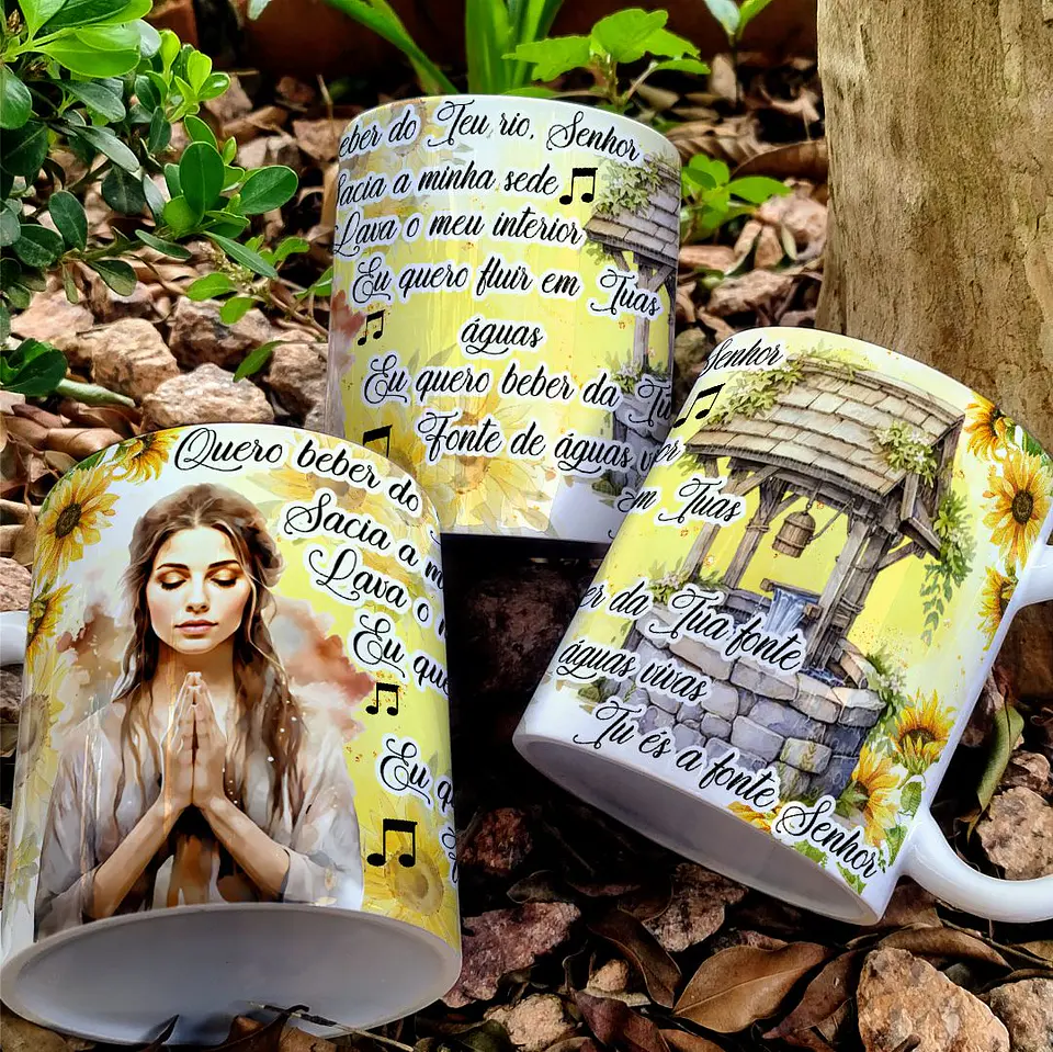 A Fé em Cada Gole: Canecas de Arte Gospel - Músicas que Tocam a Alma! 1