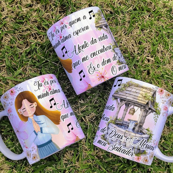 A Fé em Cada Gole: Canecas de Arte Gospel - Músicas que Tocam a Alma! 7