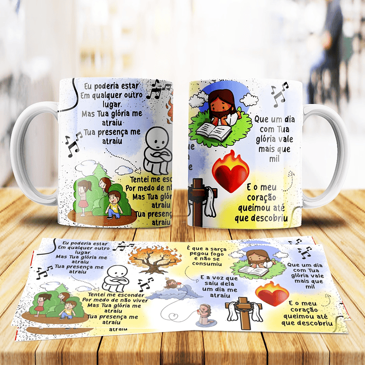 A Fé em Cada Gole: Canecas de Arte Gospel - Músicas que Tocam a Alma! 20