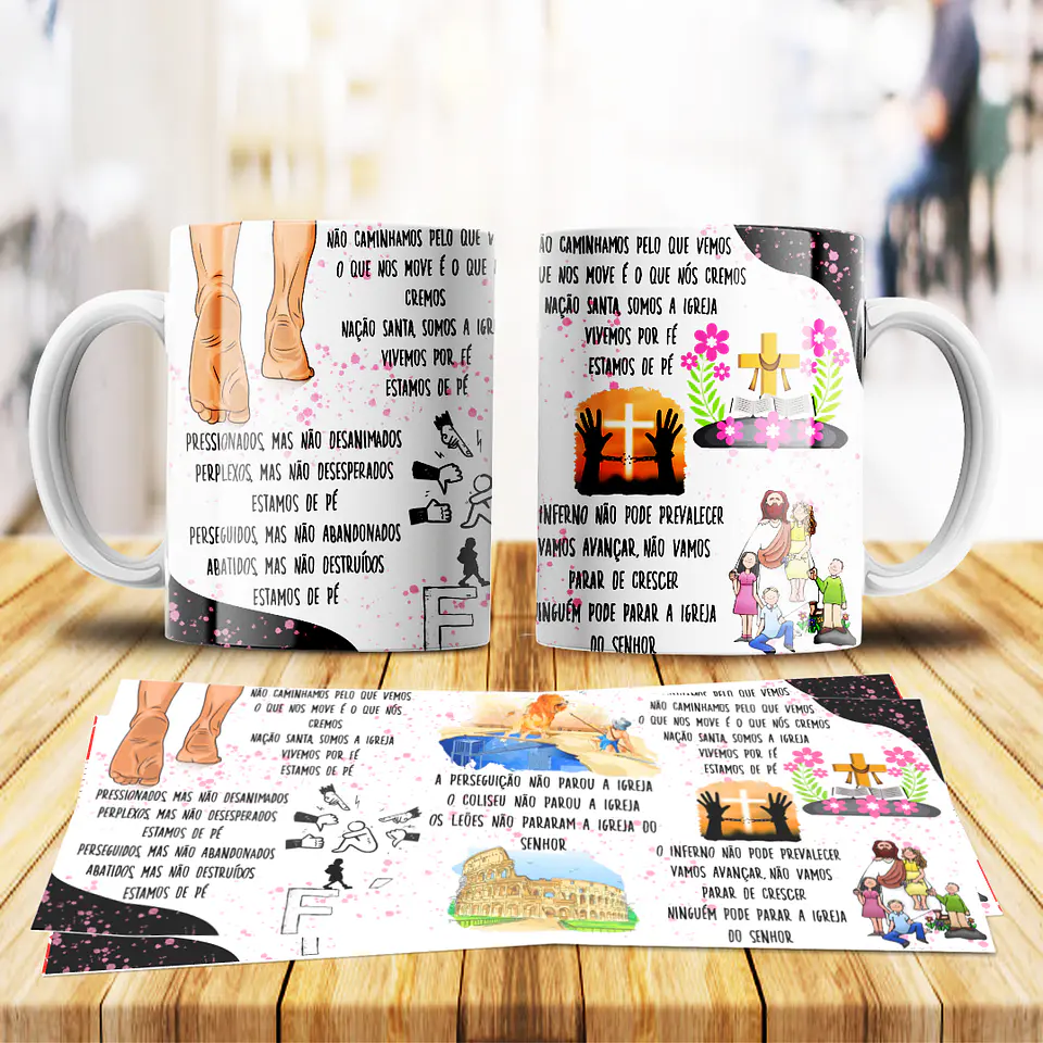 A Fé em Cada Gole: Canecas de Arte Gospel - Músicas que Tocam a Alma! 31
