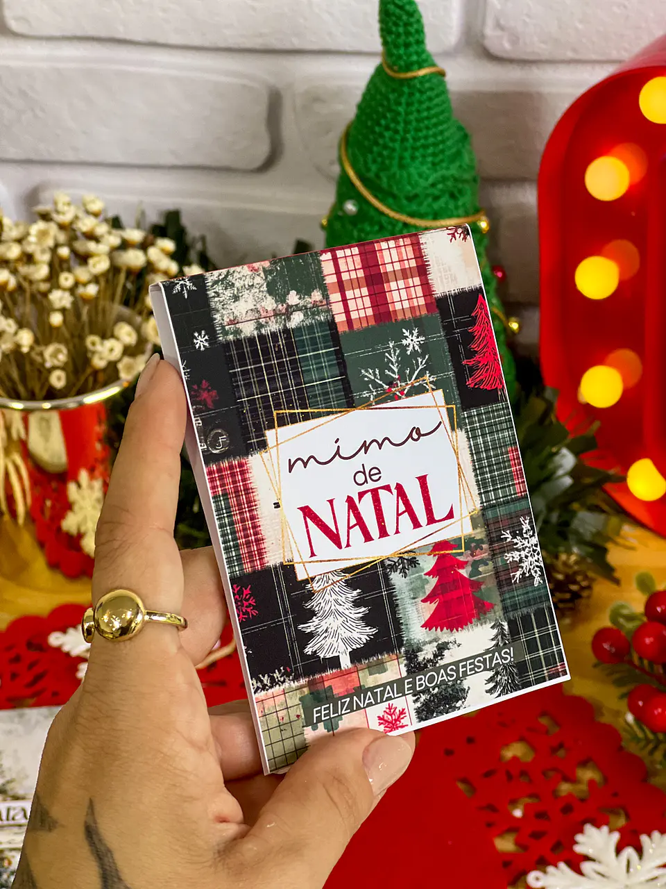 Bloquinhos de Natal Pautados 2