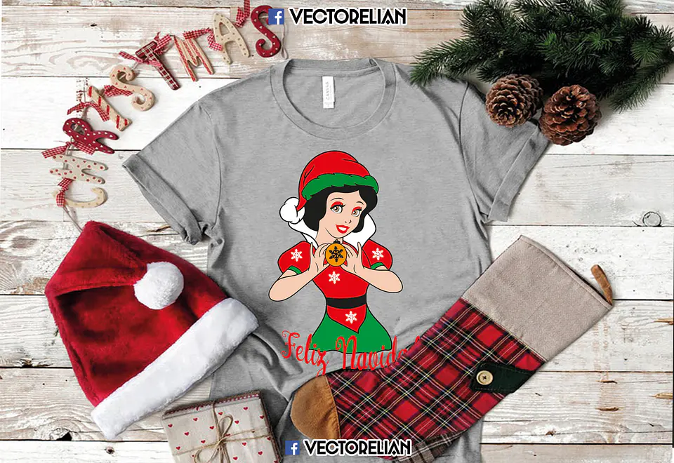T-Shirts de Princesas Festivas 5