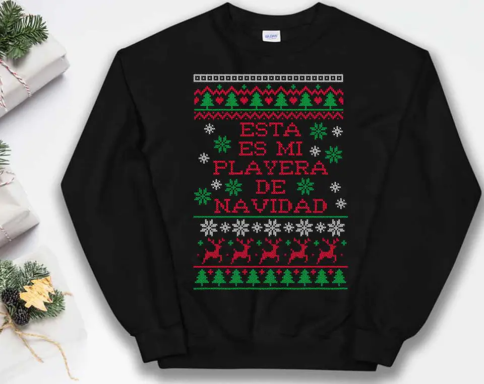 Suéter Personalizado Navidad Vol.01 4