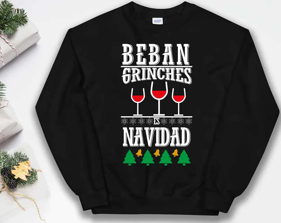 Suéter Personalizado Navidad Vol.03 9