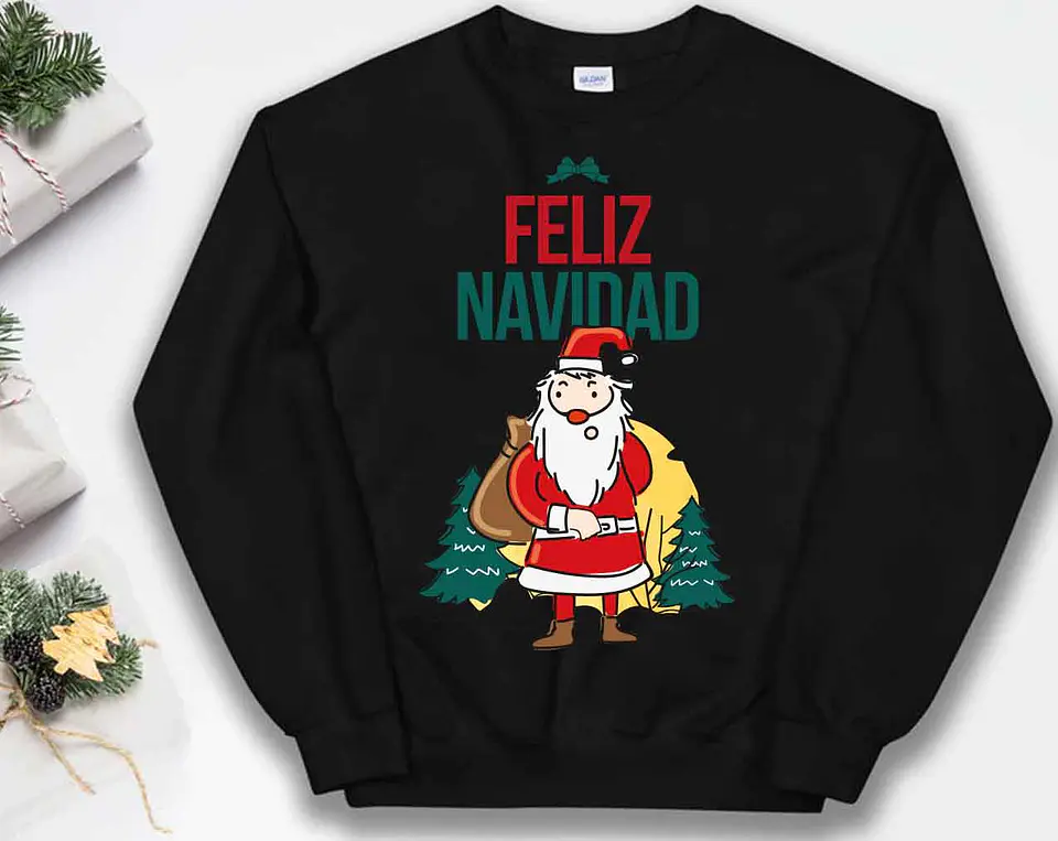 Suéter Personalizado Navidad Vol.04 2