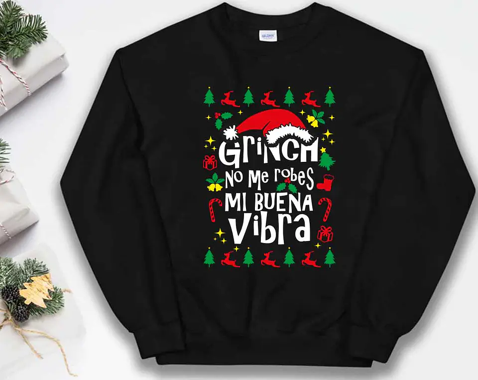 Suéter Personalizado Navidad Vol.04 10