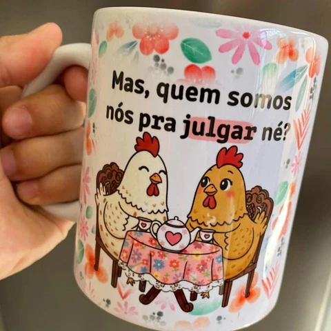 Chá das Amigas: A Caneca que Celebra a Amizade Sincera!