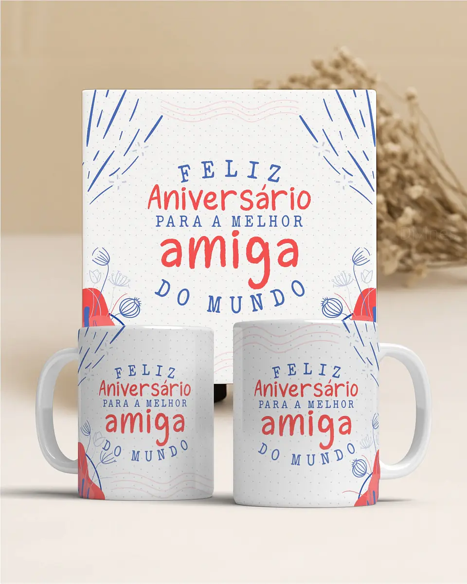 Coleção Presente Perfeito: Canecas de Aniversário Personalizadas em Porcelana! 2