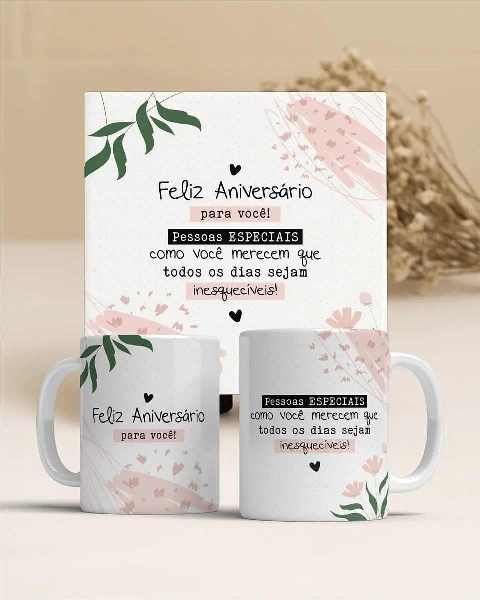 Coleção Presente Perfeito: Canecas de Aniversário Personalizadas em Porcelana! 5