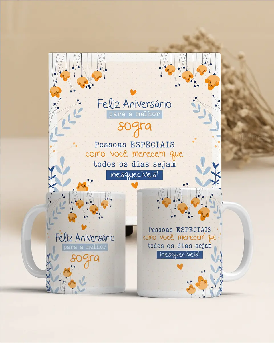 Coleção Presente Perfeito: Canecas de Aniversário Personalizadas em Porcelana! 11