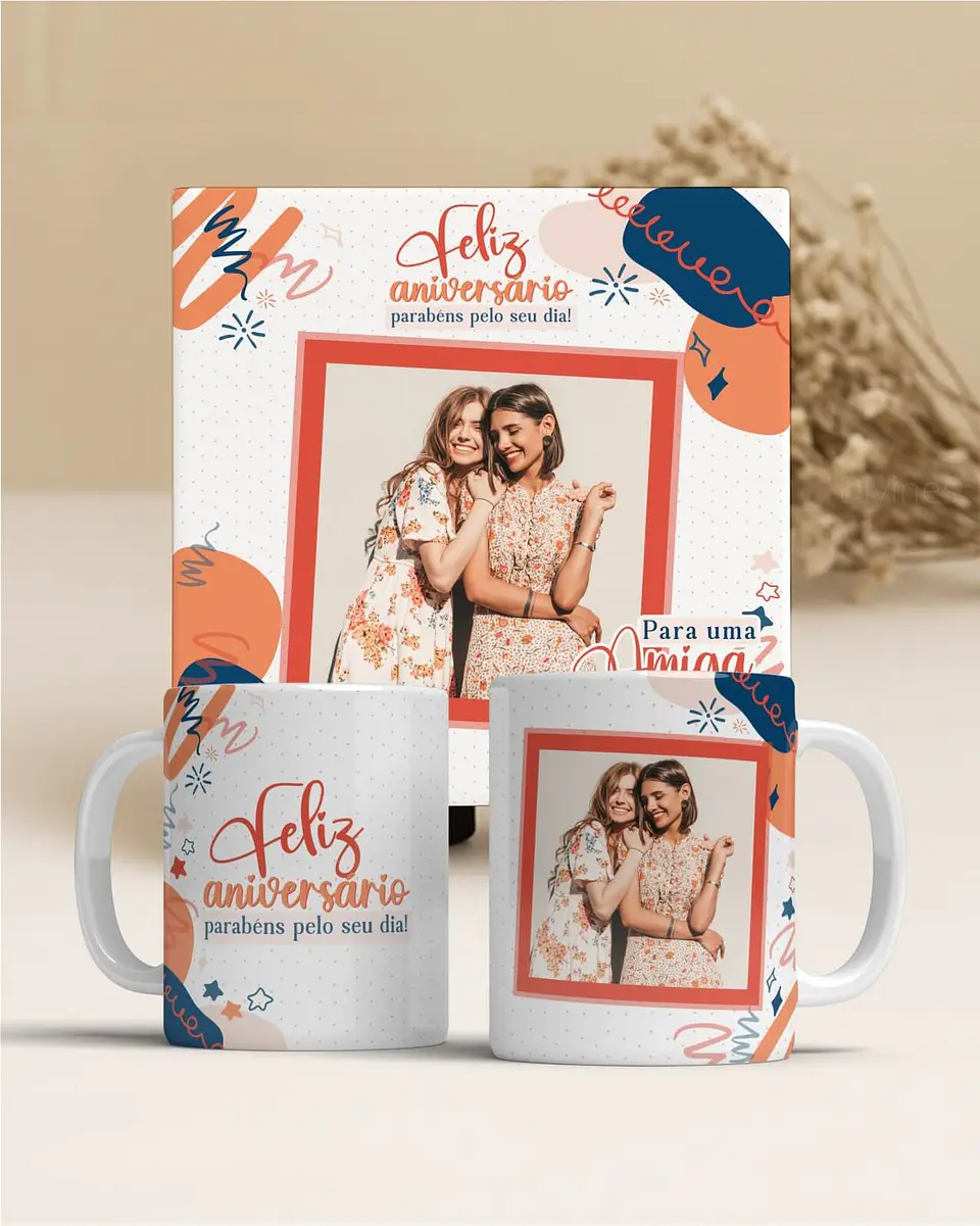Coleção Presente Perfeito: Canecas de Aniversário Personalizadas em Porcelana! 2 9