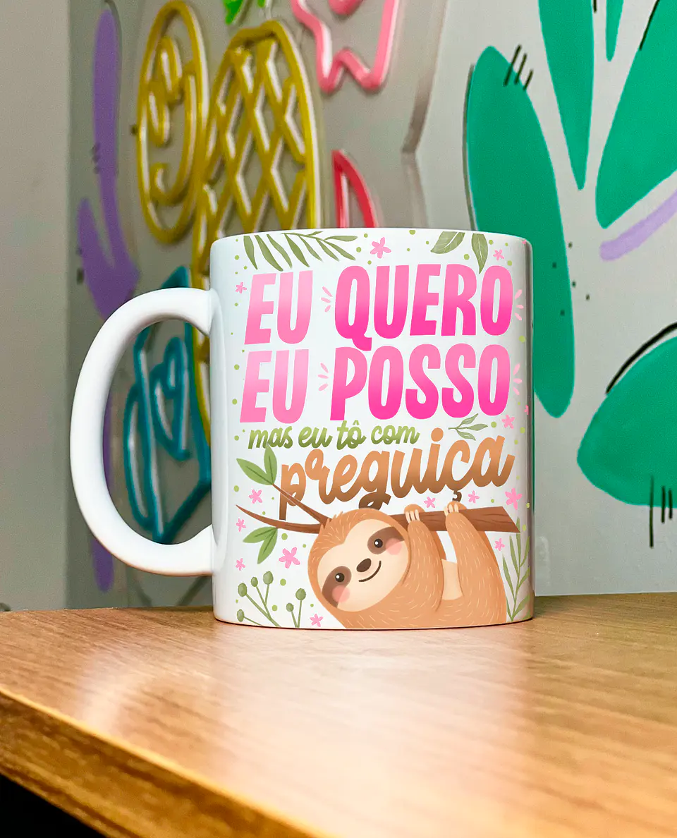 Coleção de Canecas de Humor e Empoderamento! A Dose Diária de 'BFF' em Porcelana! 1