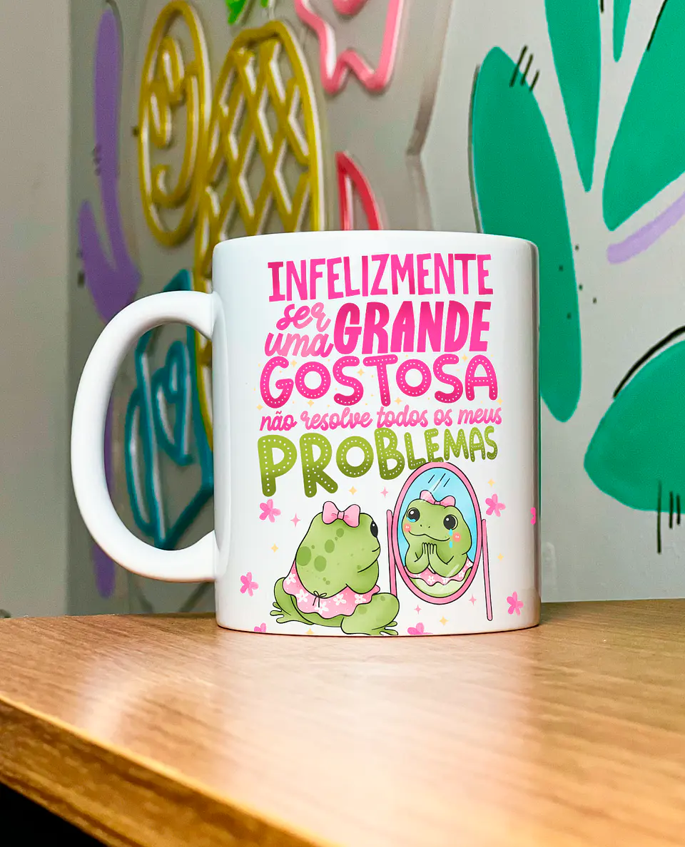 Coleção de Canecas de Humor e Empoderamento! A Dose Diária de 'BFF' em Porcelana! 5