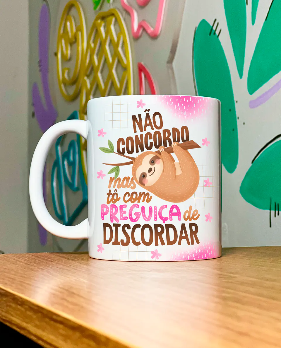 Coleção de Canecas de Humor e Empoderamento! A Dose Diária de 'BFF' em Porcelana! 8