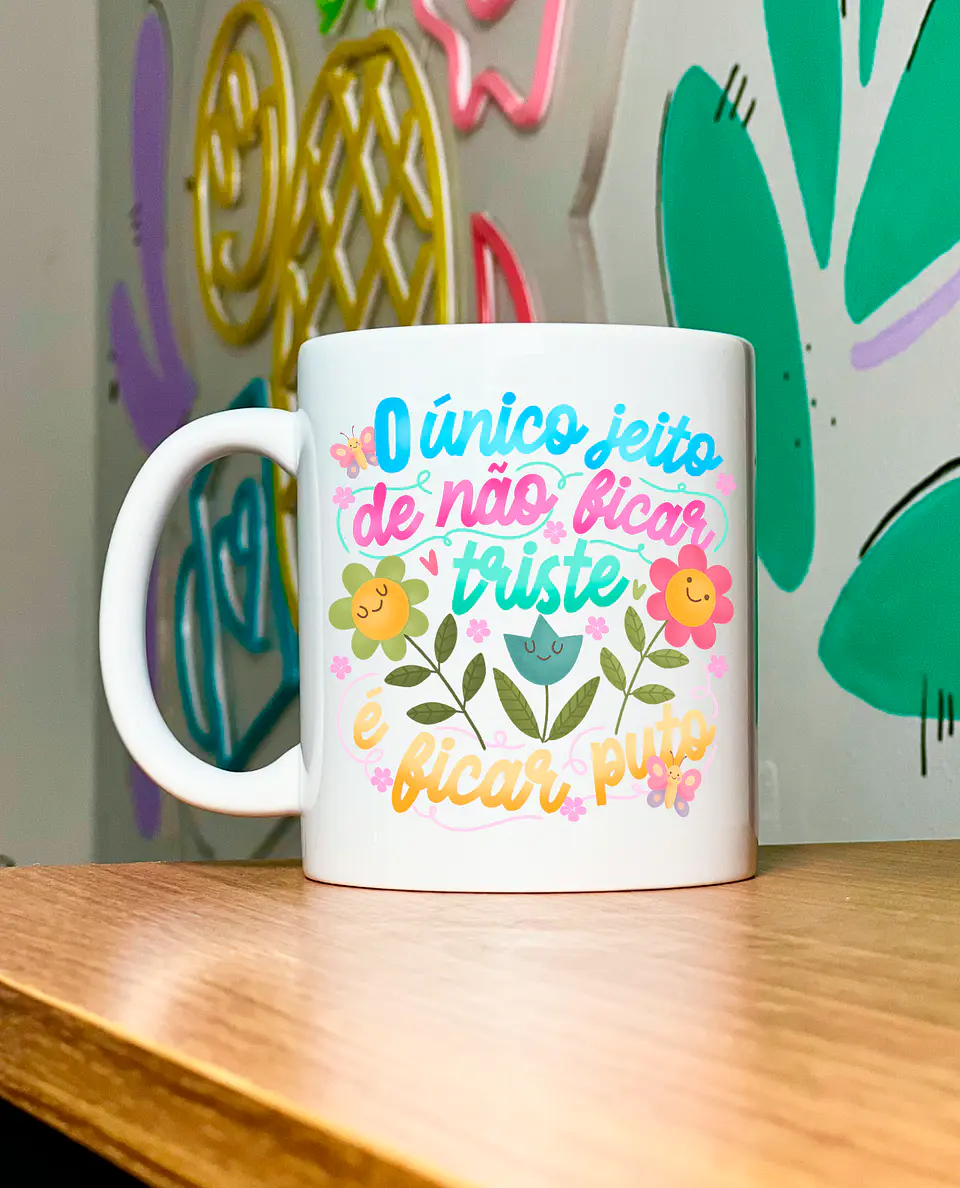Coleção de Canecas de Humor e Empoderamento! A Dose Diária de 'BFF' em Porcelana! 10