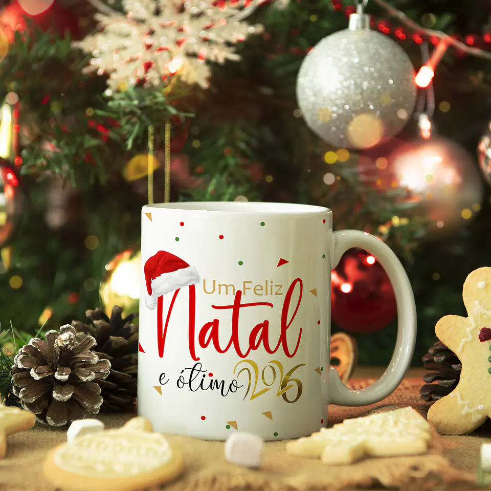 Caneca 2025 Com calendário 2026 14