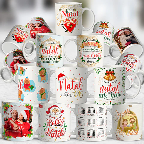 Caneca 2025 Com calendário 2026