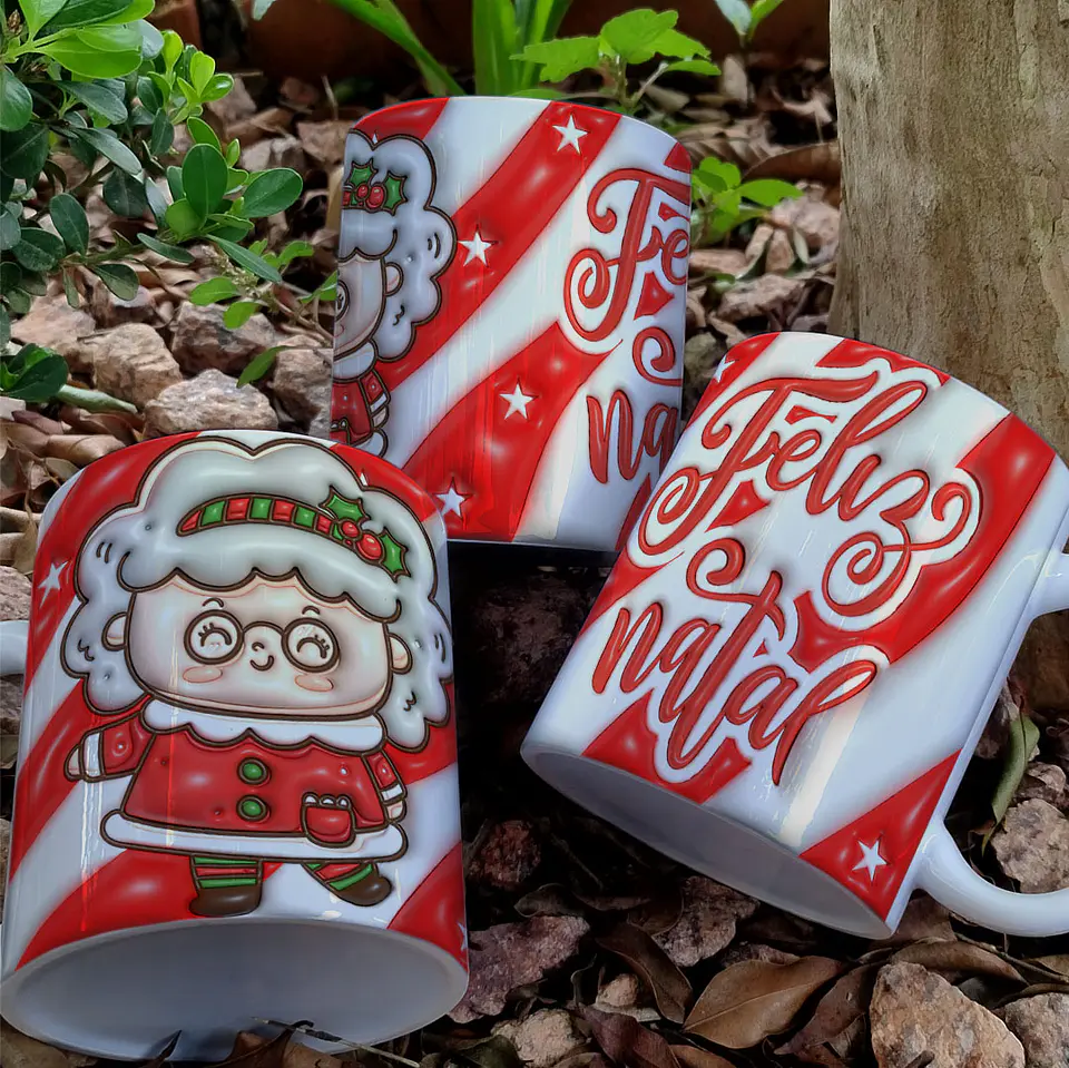 Natal em Relevo 3D 3