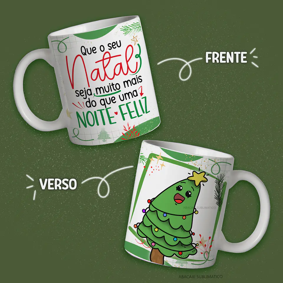 Caneca Natal Cute 3