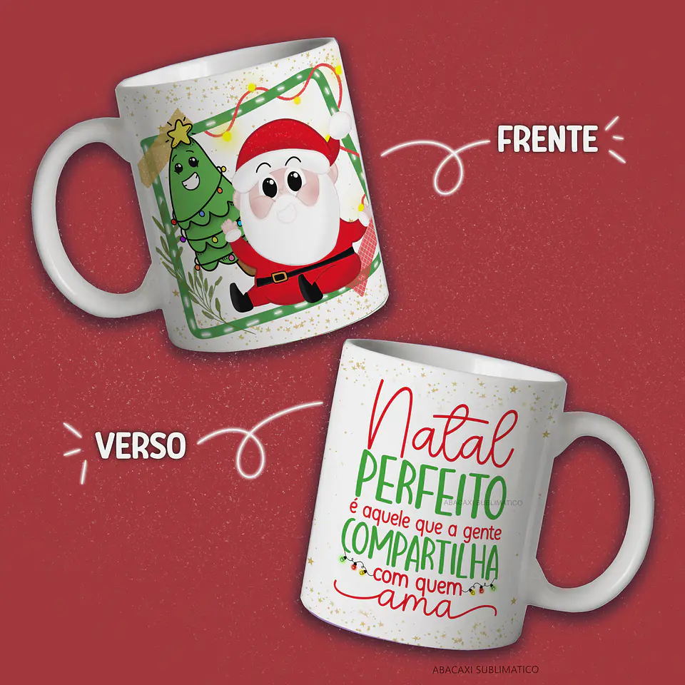 Caneca Natal Cute 6