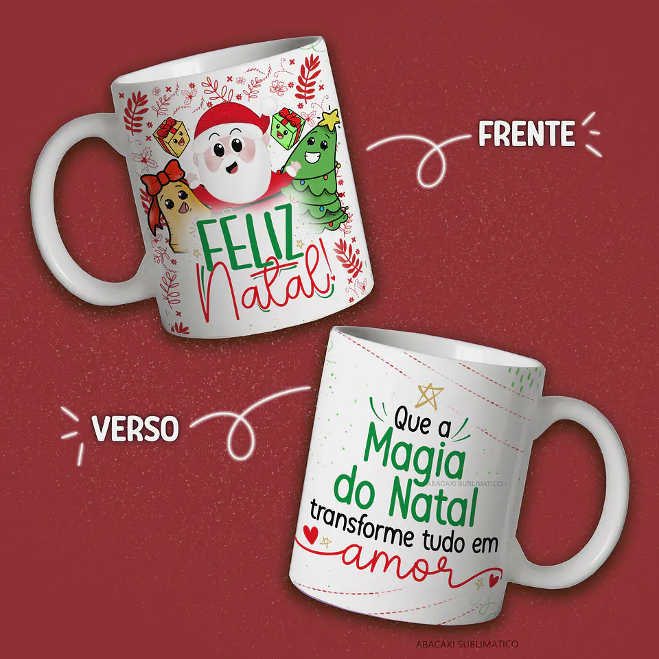 Caneca Natal Cute 10