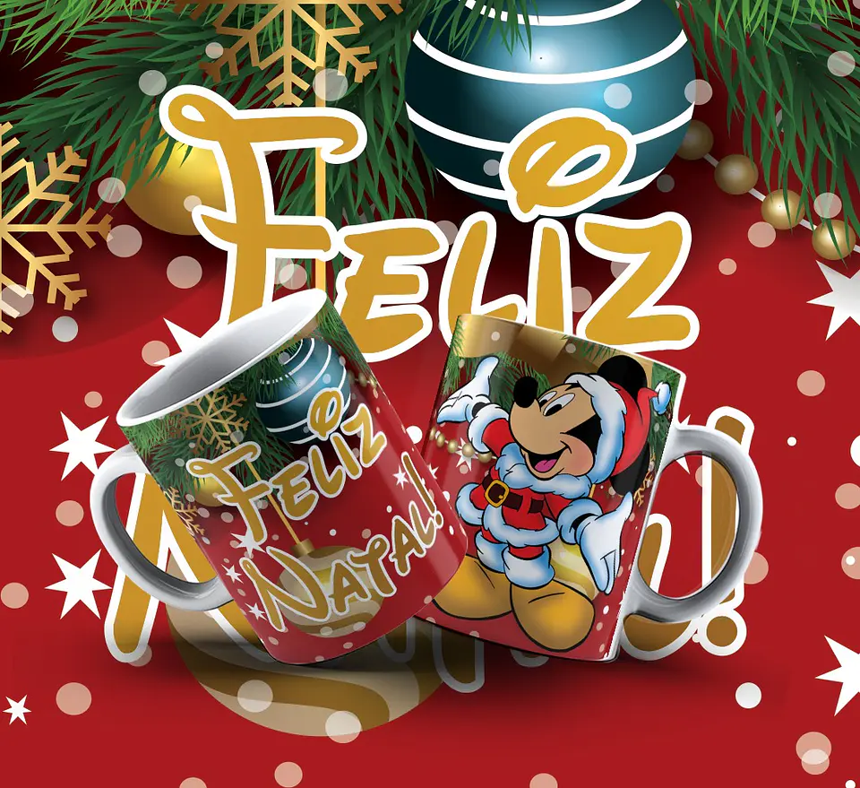 Canecas de Natal Infantis e Pop 4