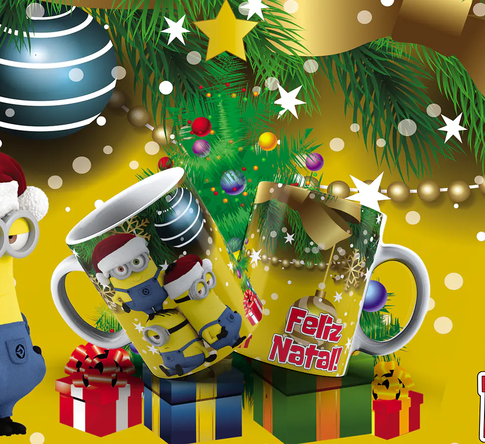 Canecas de Natal Infantis e Pop 7