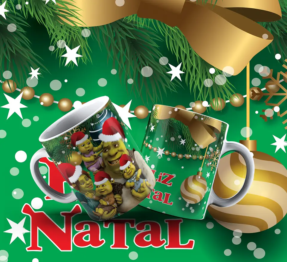 Canecas de Natal Infantis e Pop 8