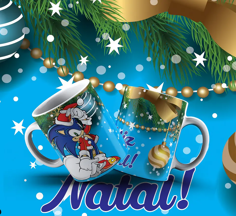 Canecas de Natal Infantis e Pop 9