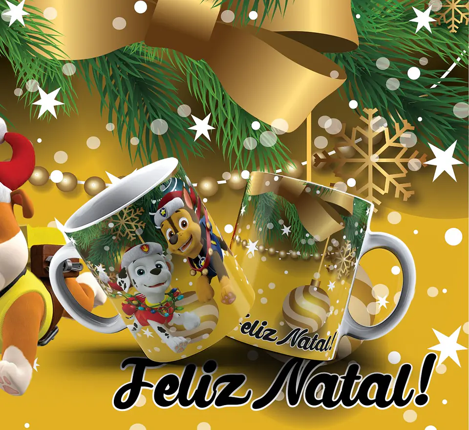 Canecas de Natal Infantis e Pop 16