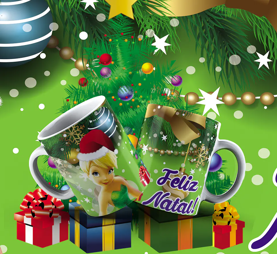 Canecas de Natal Infantis e Pop 17