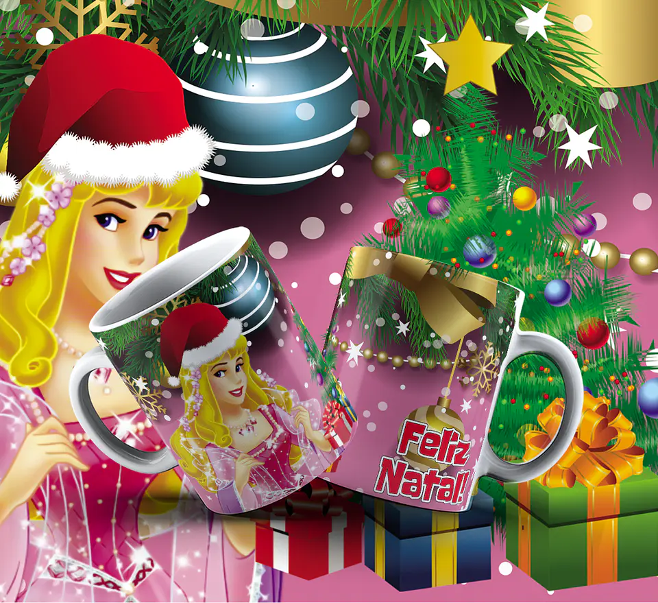 Canecas de Natal Infantis e Pop 18