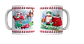Coleção Completa: Canecas de Natal em Porcelana — Magia, Fé e Família! - Miniatura 6